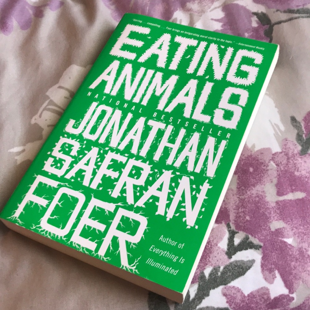 Eating Animals by Jonathan Safran Foer paperback